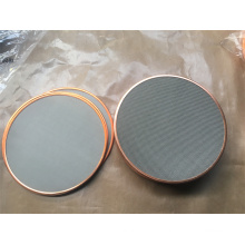 Hot Extrusion Spot Welding Mesh Filter Disc Dia